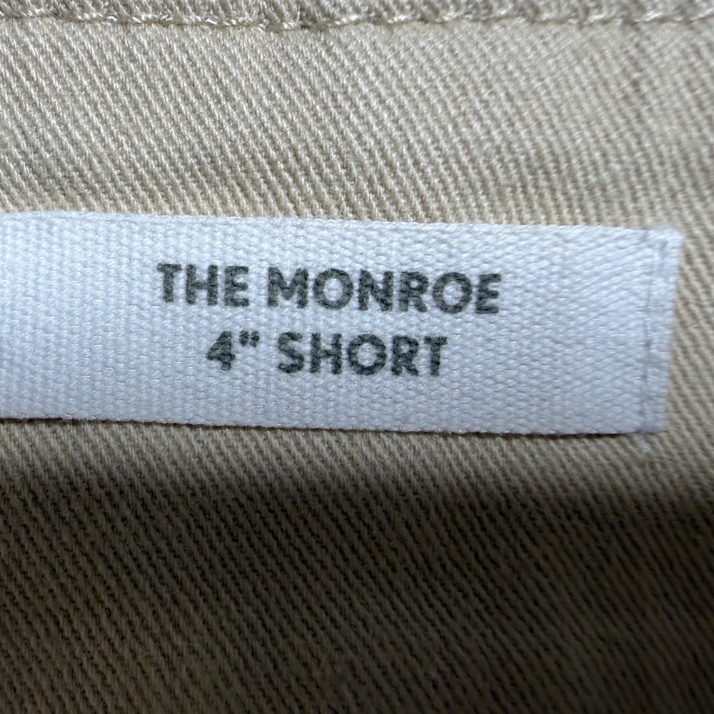 LOFT The Monroe 4" Curvy Shorts 18P Beige Khaki Chino Classic Petite Plus NWT - Picture 12 of 13